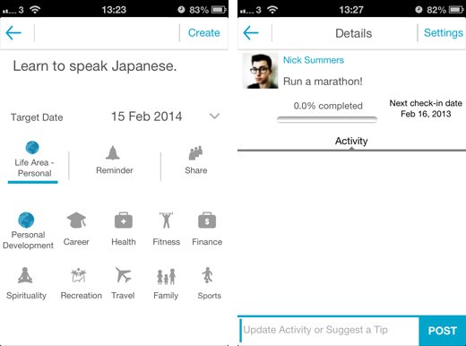 resolutiontweetscreens1 ResolutionTweet: This app helps you set new goals and actually achieve them