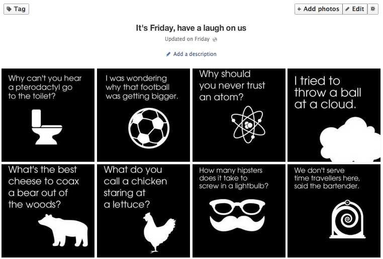 Facebook Album Edgerank