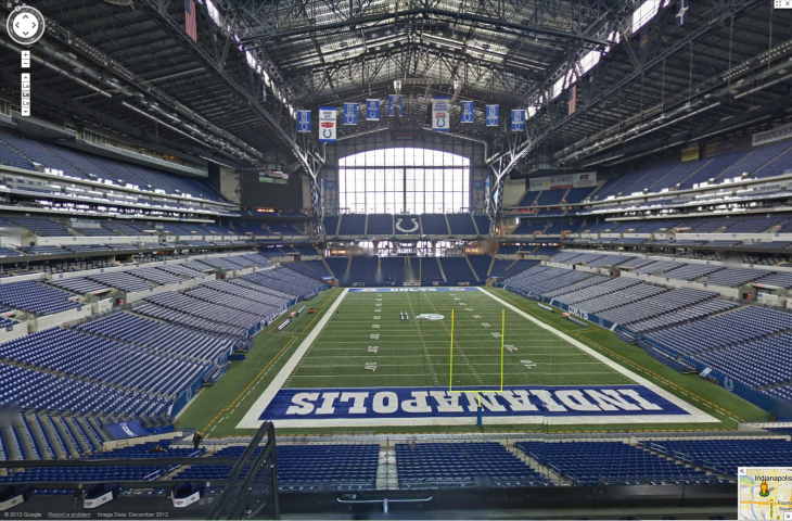 Concoursemid level1 730x480 Google Maps hosts its first NFL arena with a 360 degree look at the Indianapolis Colts stadium