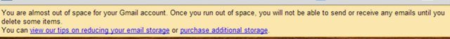 Peak Gmail: Too Many Messages, Not Enough Space, And, Finally, A Way Out