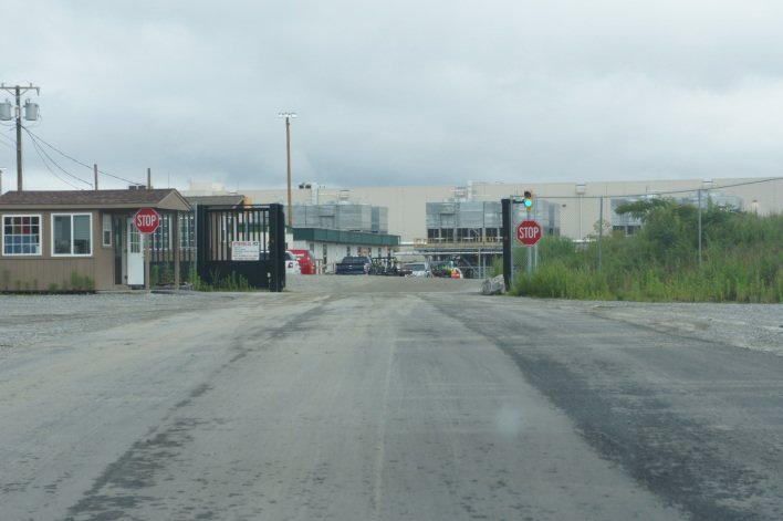 Google's data center in Lenoir