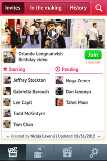 v42 Groovideo: This app helps you collaborate with friends to create videos for special occasions 