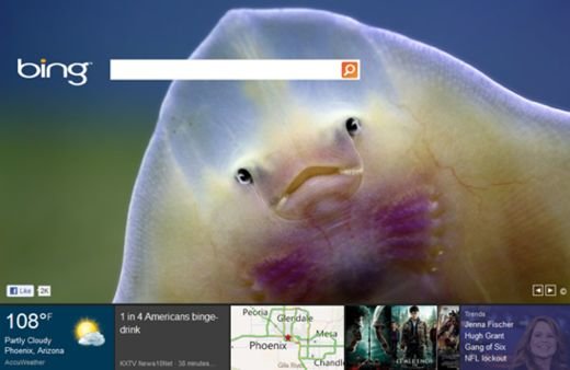 Bing’s new Live Tile design starts rolling out