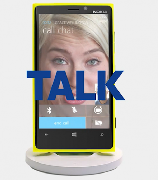 Nokia shows off image of Skype integration in Windows Phone 8