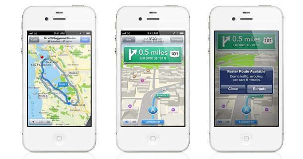 Apple’s iOS 6 Maps App Falls Short In Early Reviews