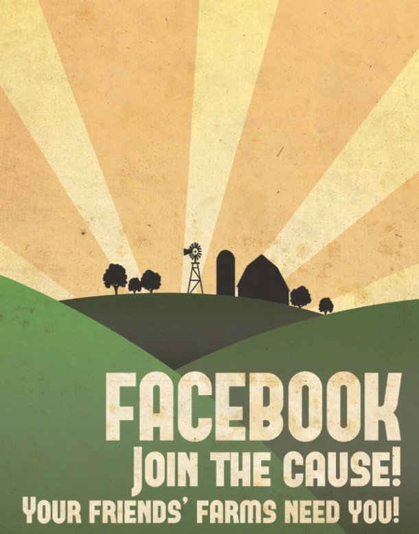 facebook propaganda poster