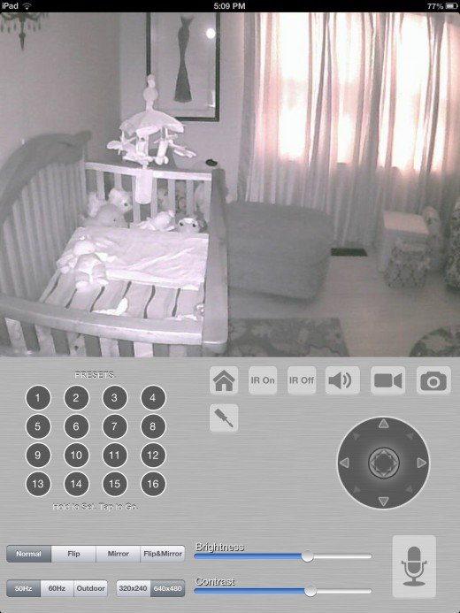 IMG 0206 3 520x693 What is the best tablet or smartphone compatible baby monitor: Withings, BabyPing, iZon or Foscam?
