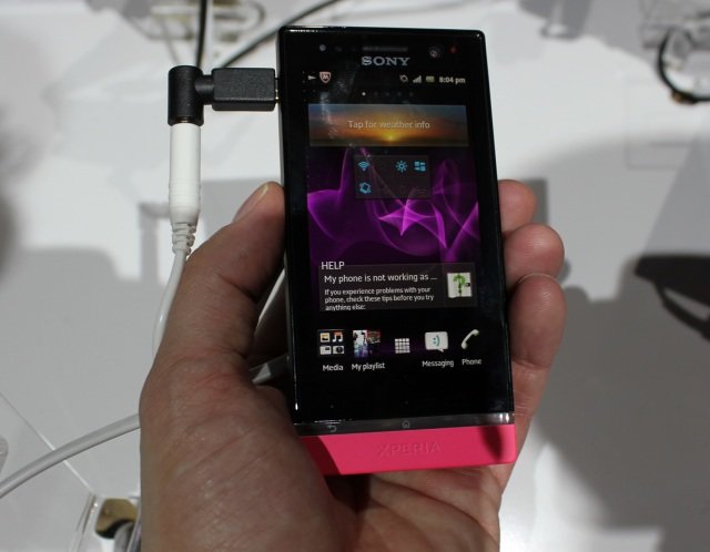 TC@MWC: Hands-On With The Sony Xperia U