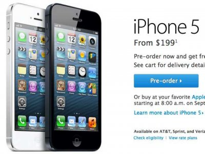 iphone 5 pre order