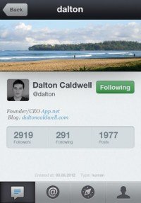 7-Weeks In, Dalton Caldwell’s App.net Gets First Dedicated iOS App, Passes 17,500 Users