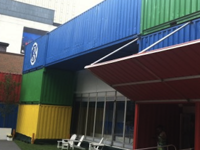 Google Has Used Shipping Containers To Build A Big Presence At The Democratic National Convention (GOOG)