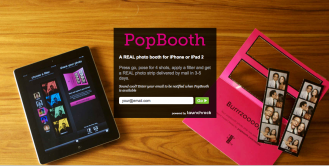PopBooth turns your iPhone or iPad into a photo booth, prints and all