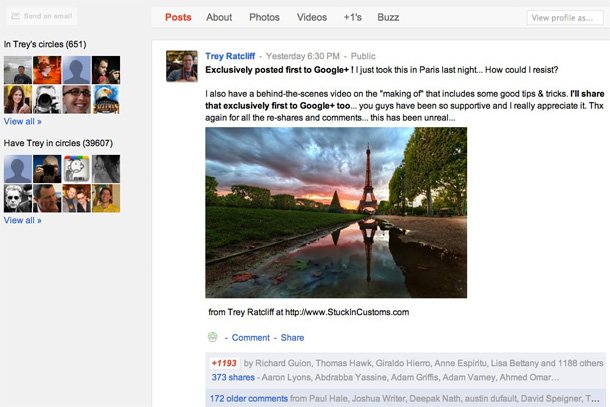 Google Plus Best Practices: Trey Ratcliff, Artist