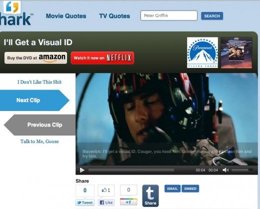 I ll Get a Visual ID Sound Clip and Quote 520x418 Hark is the easiest way to listen to your favorite movie quote clips