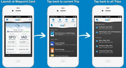 TripIt gets a guerrilla redesign from a disgruntled user and its beautiful