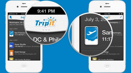  TripIt gets a guerrilla redesign from a disgruntled user and its beautiful