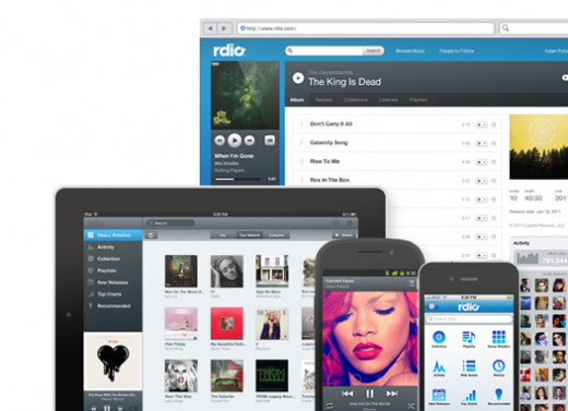 Battle of the cloud music players: Rdio goes free AND ad free. But how?