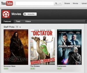 YouTube movie rentals are coming to connected TVs