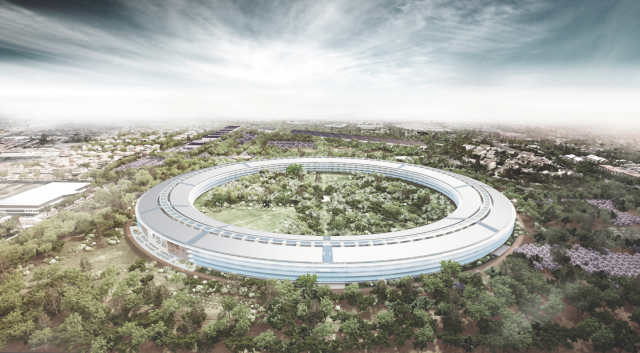 Glorious Images Of Apple’s New Spaceship Headquarters