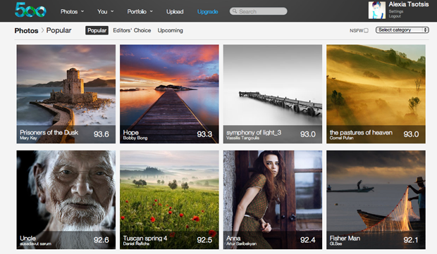 White-Hot Flickr Alternative 500px Raises 525K In Series A