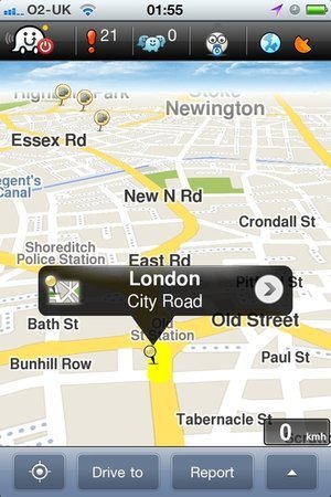 Waze Launches Its Social Sat-nav App For Traffic-Mad UK Drivers