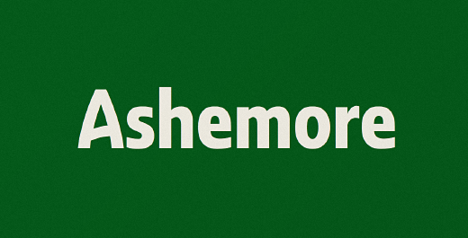 ashemore 30 Brand new typefaces released last month that you need to know about (September)