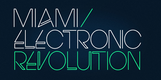electro 30 Brand new typefaces released last month that you need to know about (September)