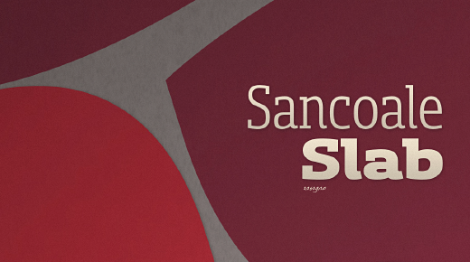 sancoale slab 30 Brand new typefaces released last month that you need to know about (September)