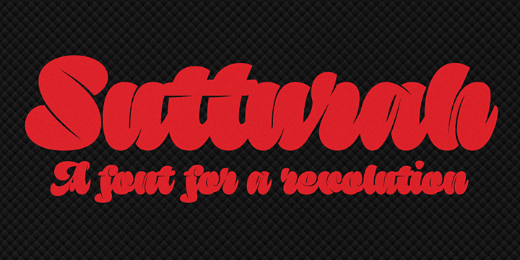 sutturah 30 Brand new typefaces released last month that you need to know about (September)