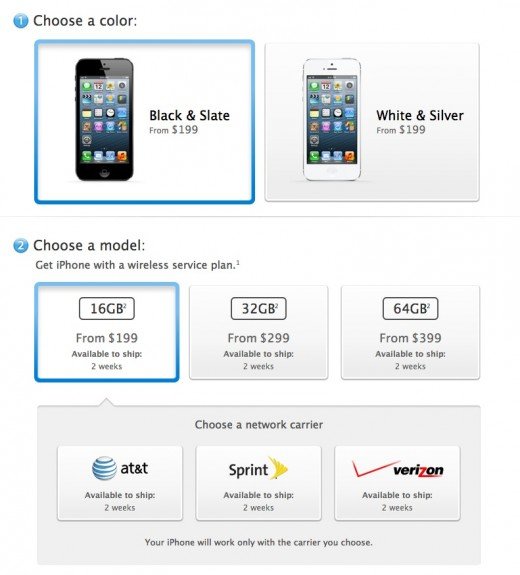 Initial shipments of iPhone 5′s sold out on all carriers, Apple says it’s “blown away by the customer response”