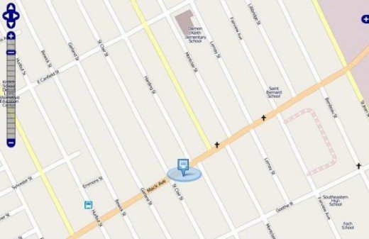 map stolen 520x337 How a stolen MacBook Pro, Google Street View, Craigslist, and Backblaze led to a drug bust