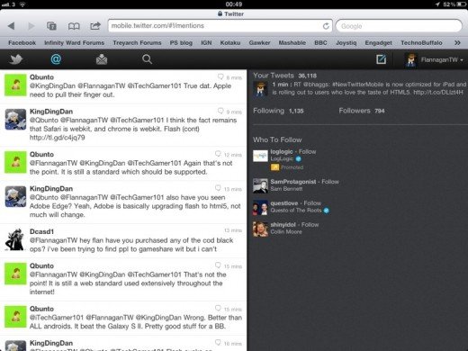 Slick new Twitter.com for iPad goes live, rolling out gradually. [Screenshots]