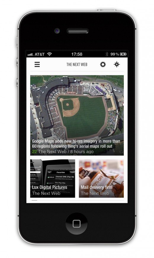 TNW iPhone 0 520x870 Feedly revamps its mobile news reader Positively elegant, but thats simply not enough