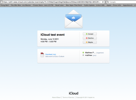 It looks like iCloud will have some web apps after all