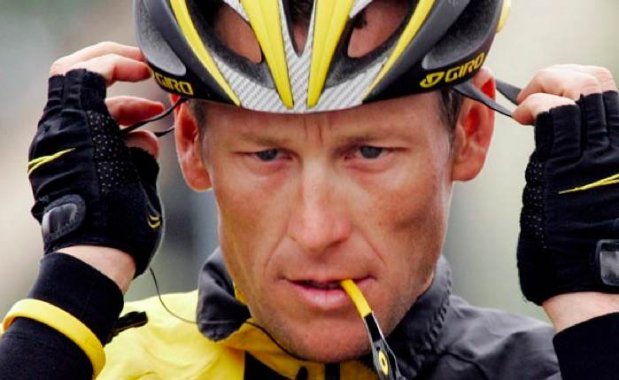 Lance Armstrong helmet