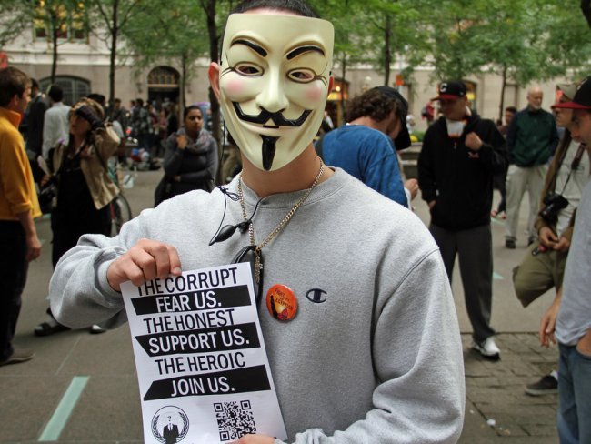AdBusters, Anonymous, And The Occupation Of Wall Street