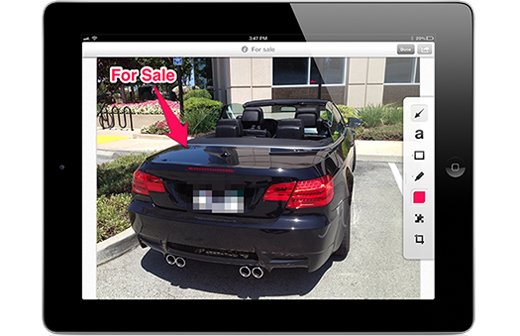 skitch ipad car TNW Evernote launches Skitch 2.0, brings it to iPhone and iPod touch for the first time